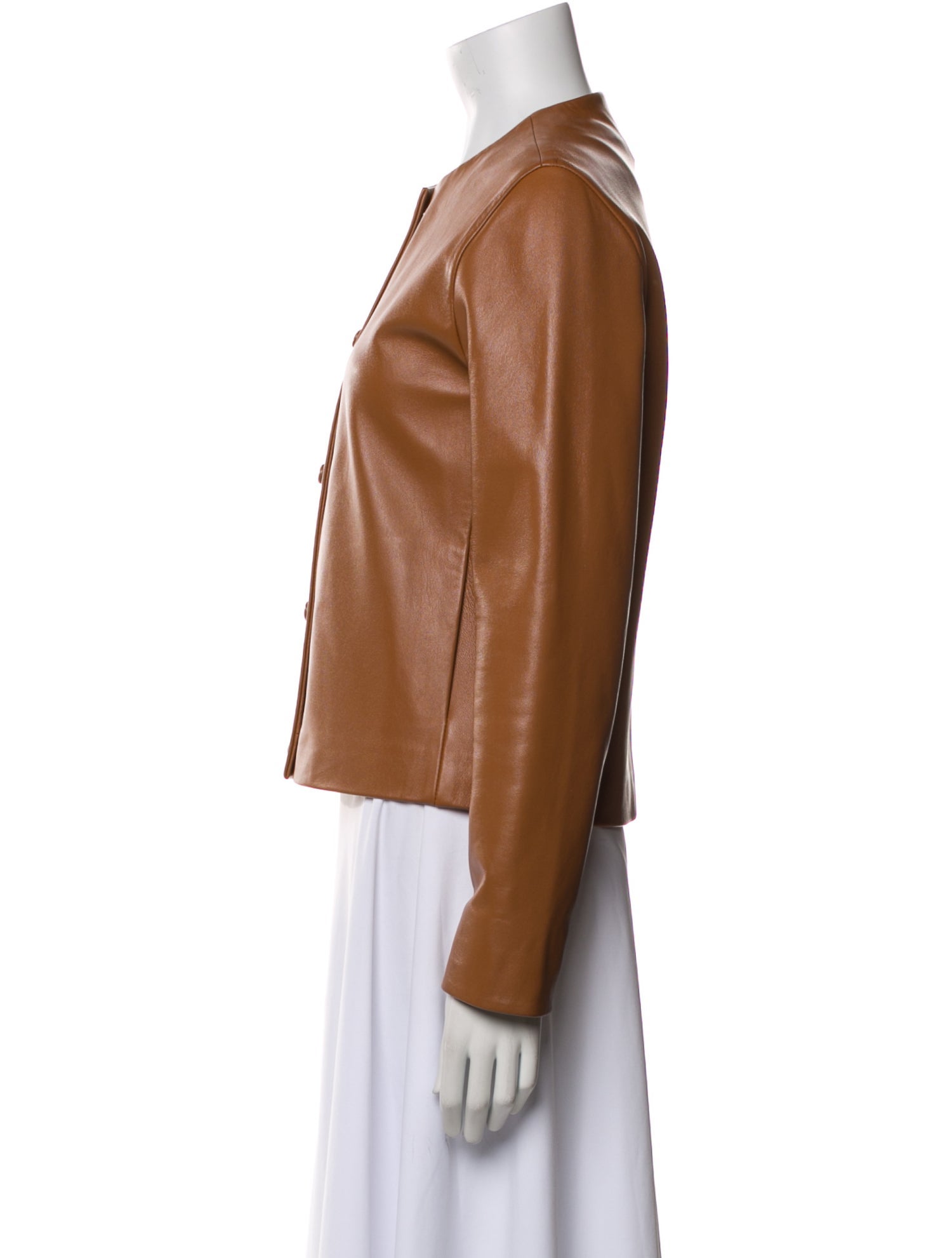 Nour Hammour Lambskin Biker Jacket