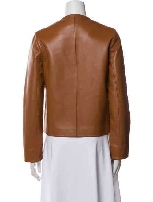 Nour Hammour Lambskin Biker Jacket