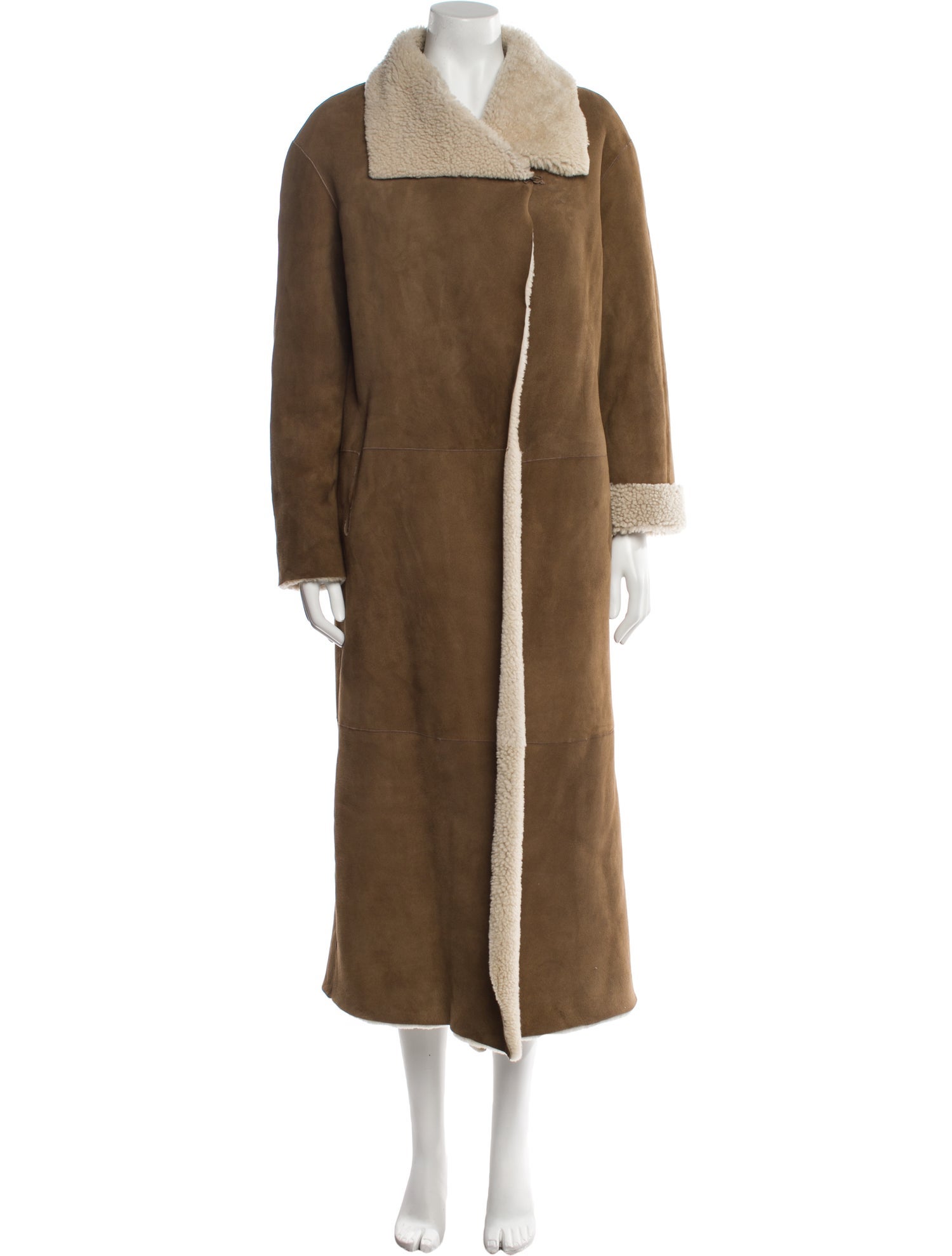 Nour Hammour Lamb Fur Fur Coat