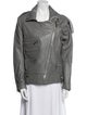 Nour Hammour Lambskin Biker Jacket