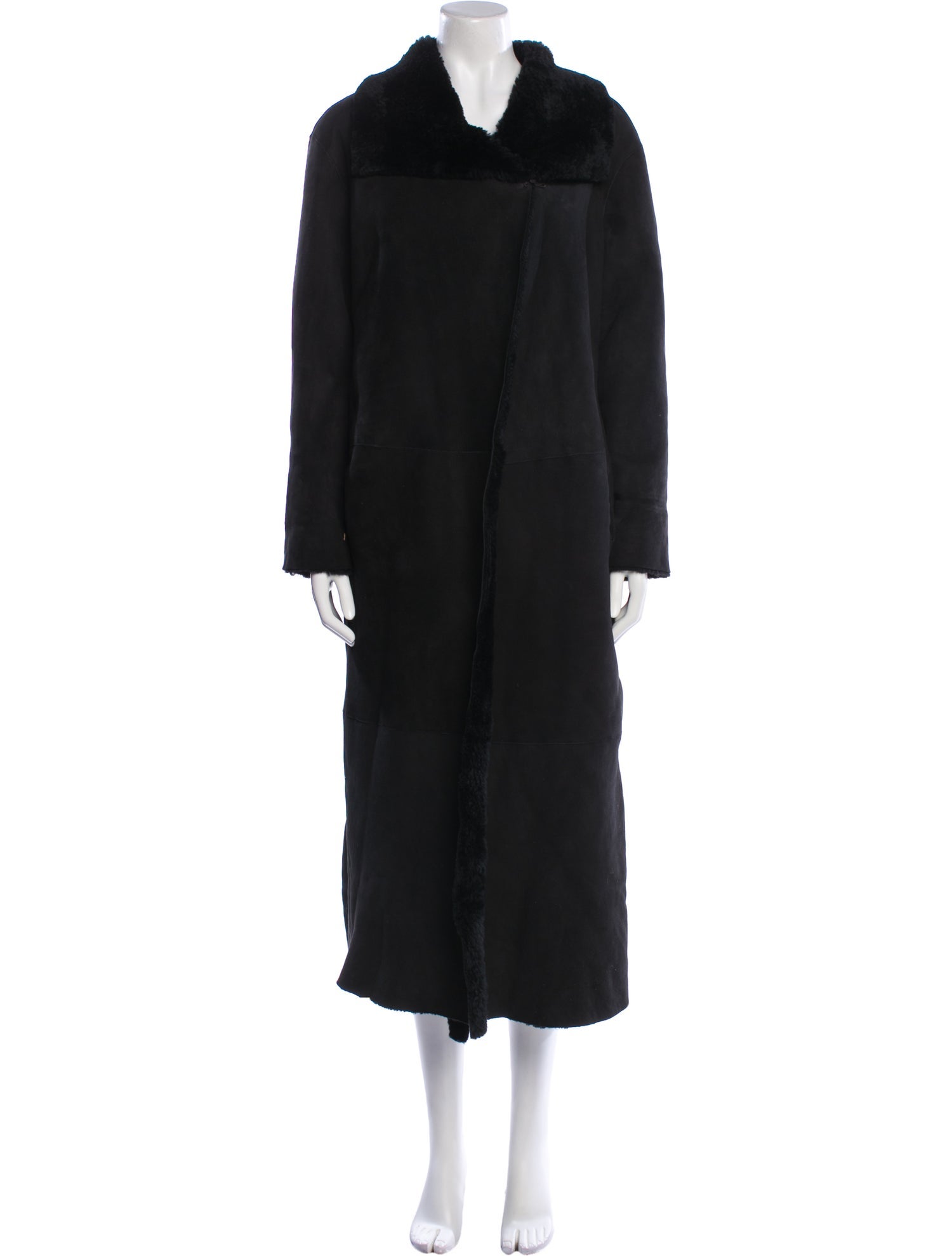 Nour Hammour Lamb Fur Fur Coat