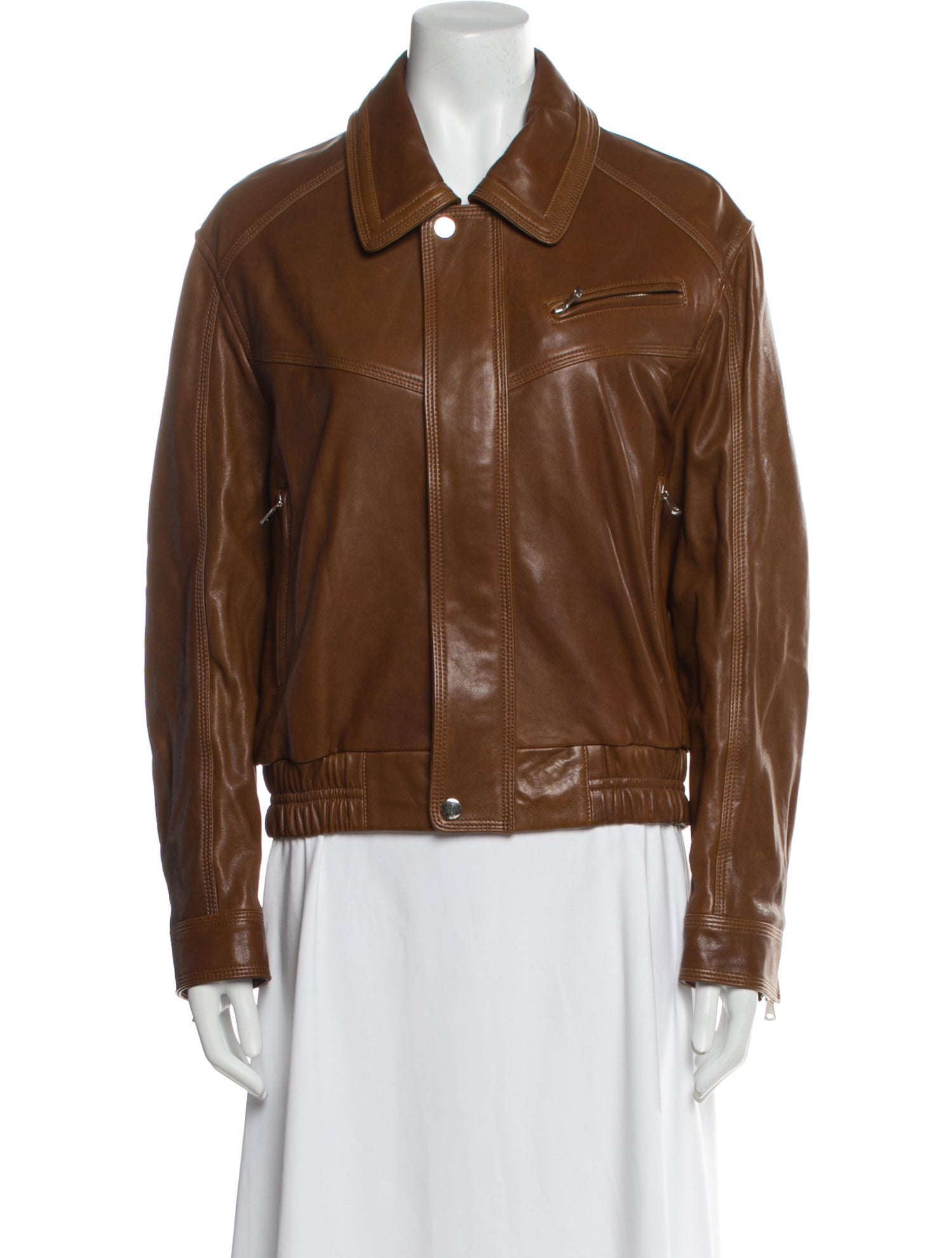 Nour Hammour Lambskin Biker Jacket w/ Tags