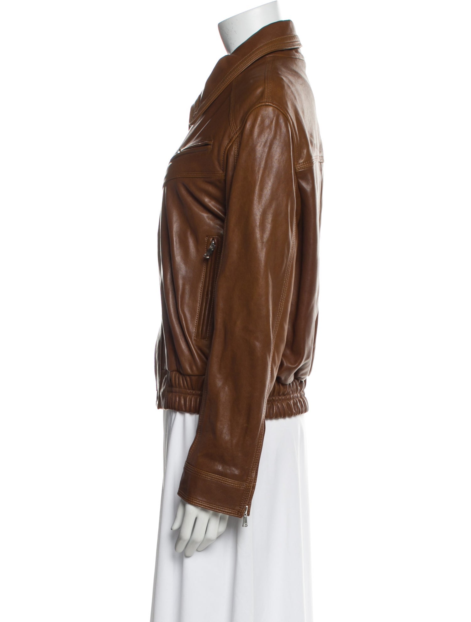 Nour Hammour Lambskin Biker Jacket w/ Tags