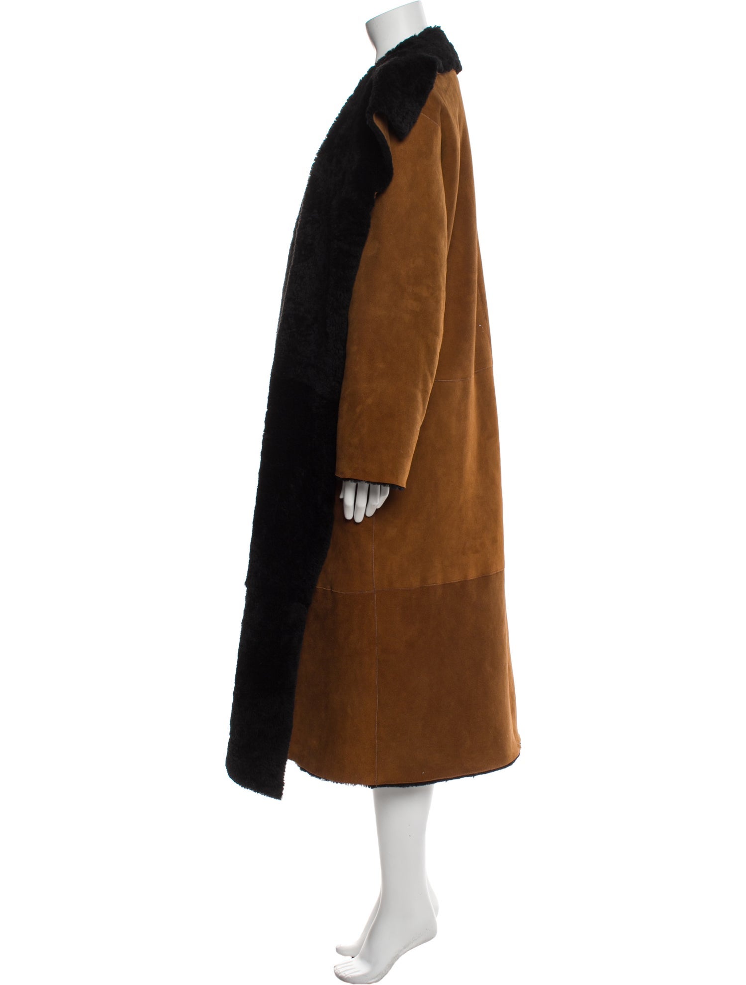 Nour Hammour Lamb Fur Fur Coat