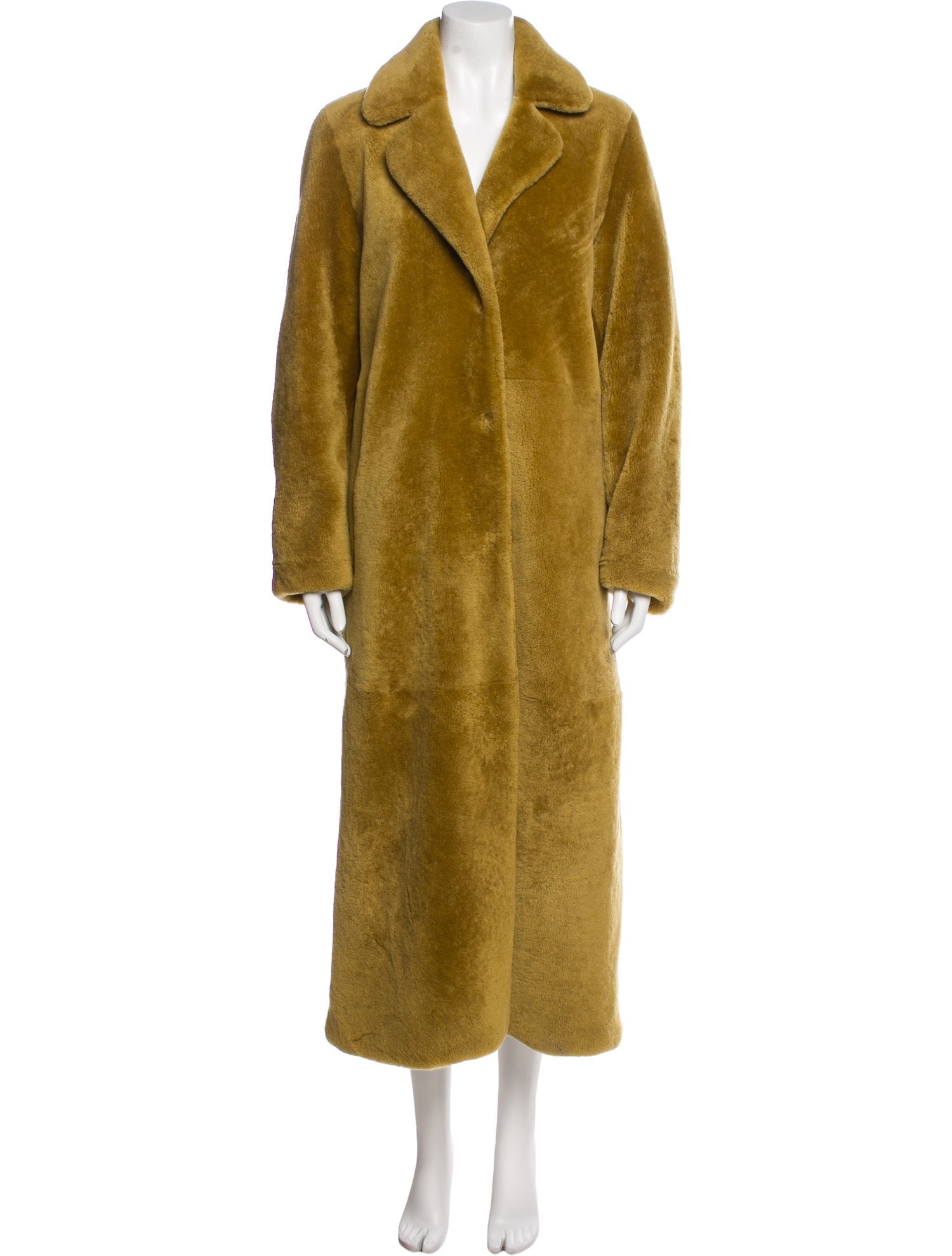 Nour Hammour Lamb Fur Fur Coat