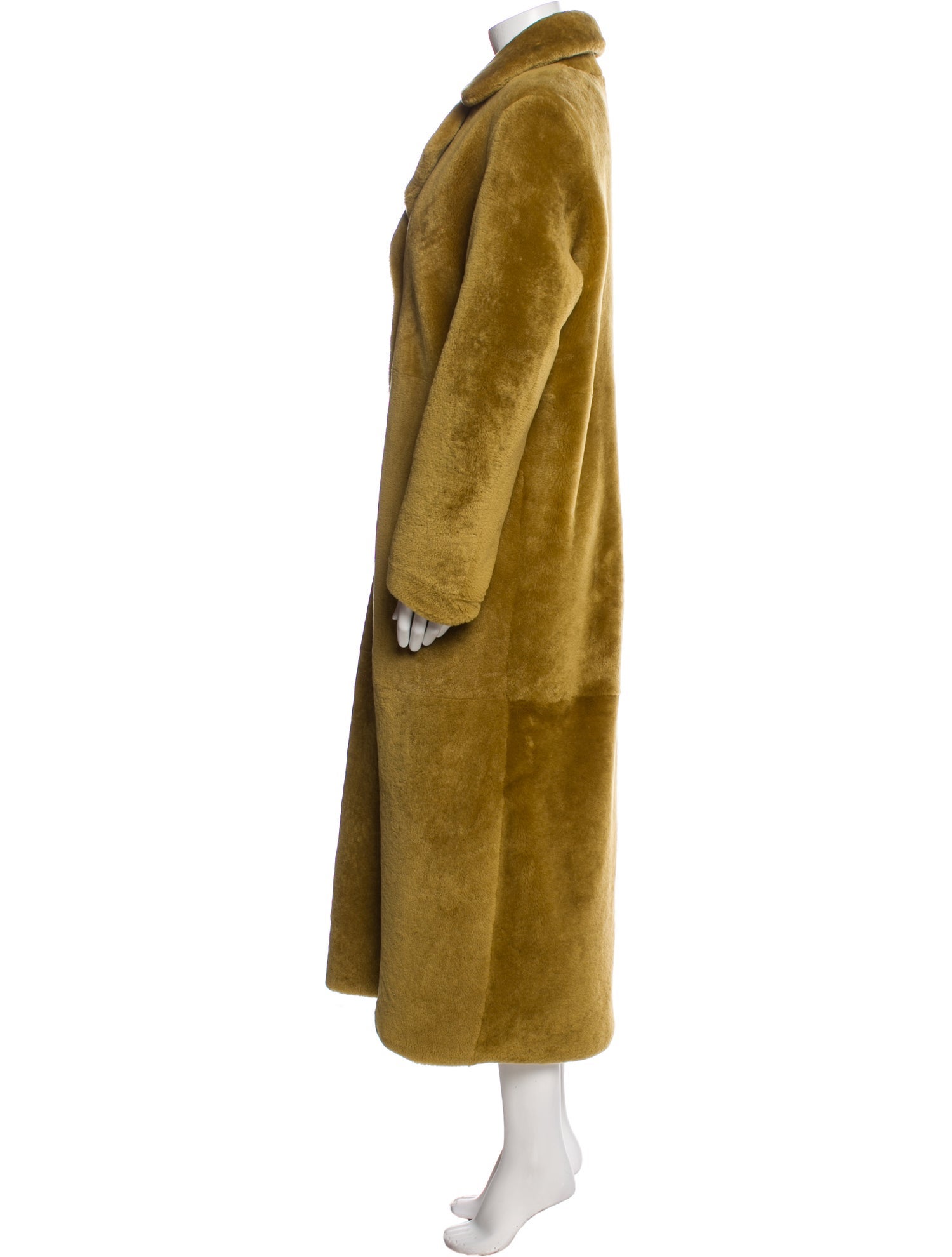 Nour Hammour Lamb Fur Fur Coat