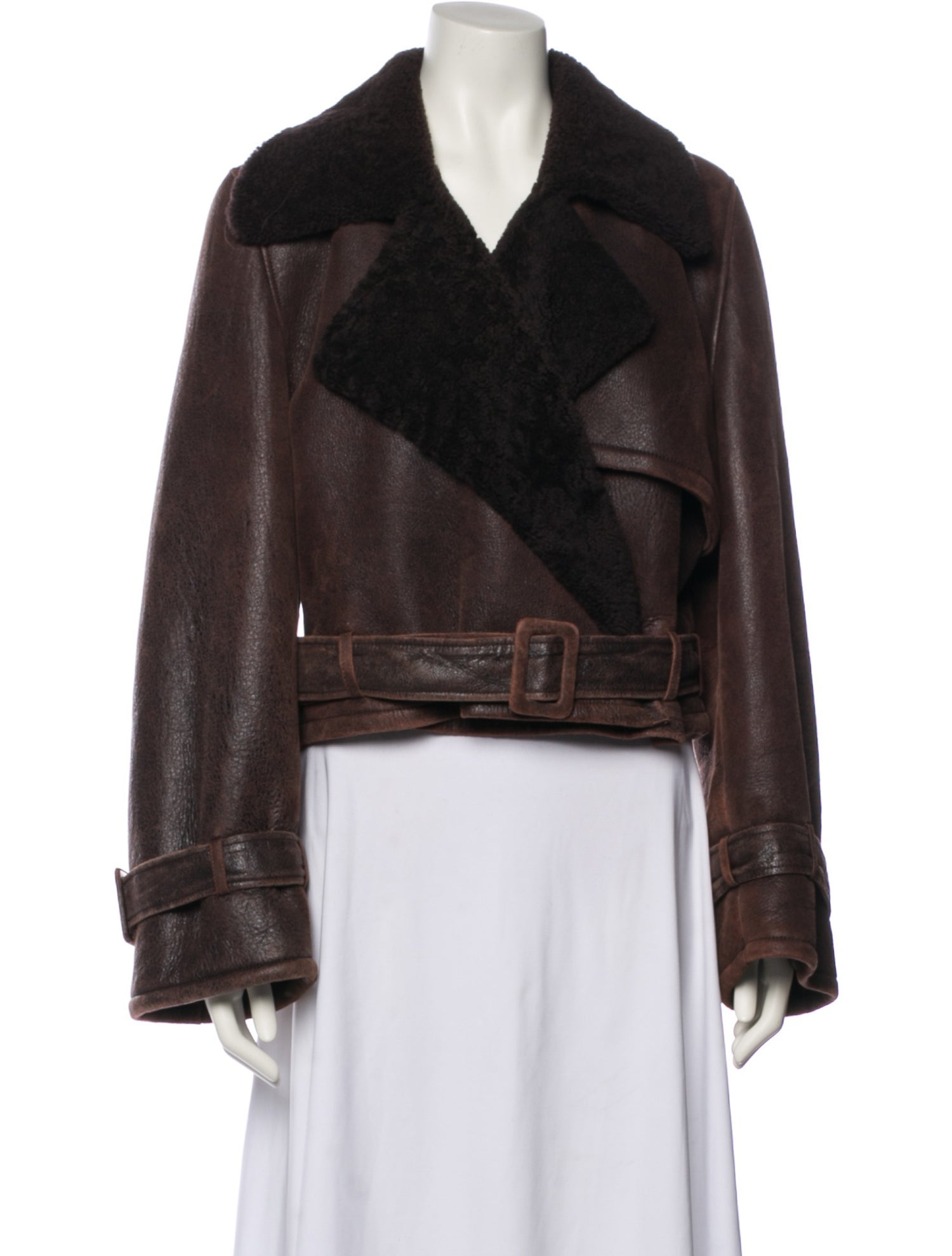 Nour Hammour Lamb Fur Fur Jacket