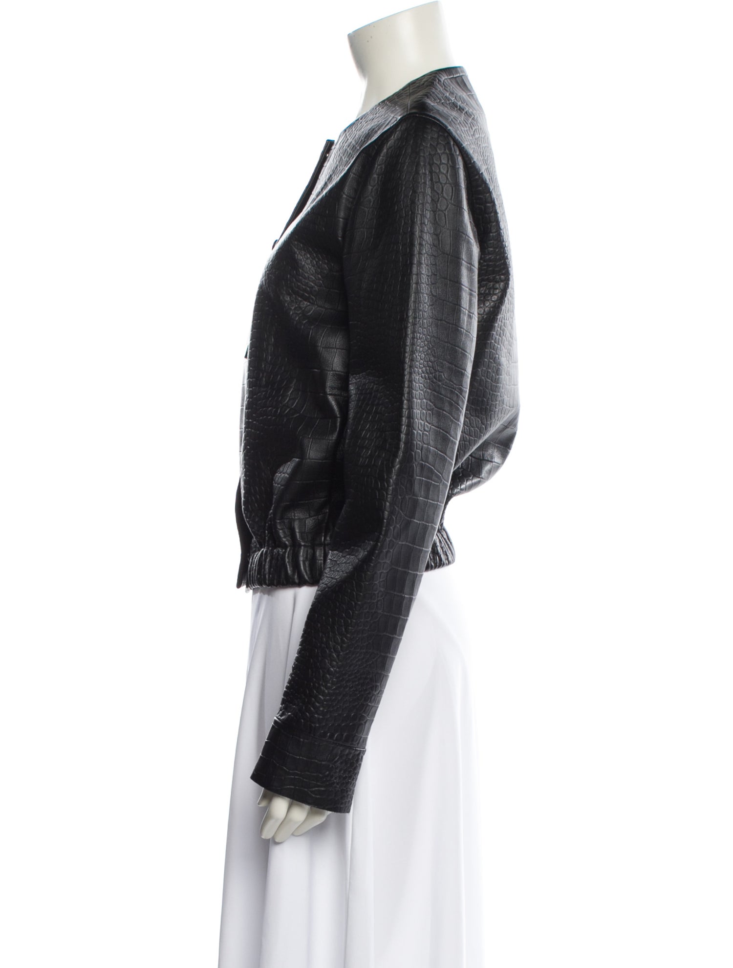 Nour Hammour Lambskin Biker Jacket