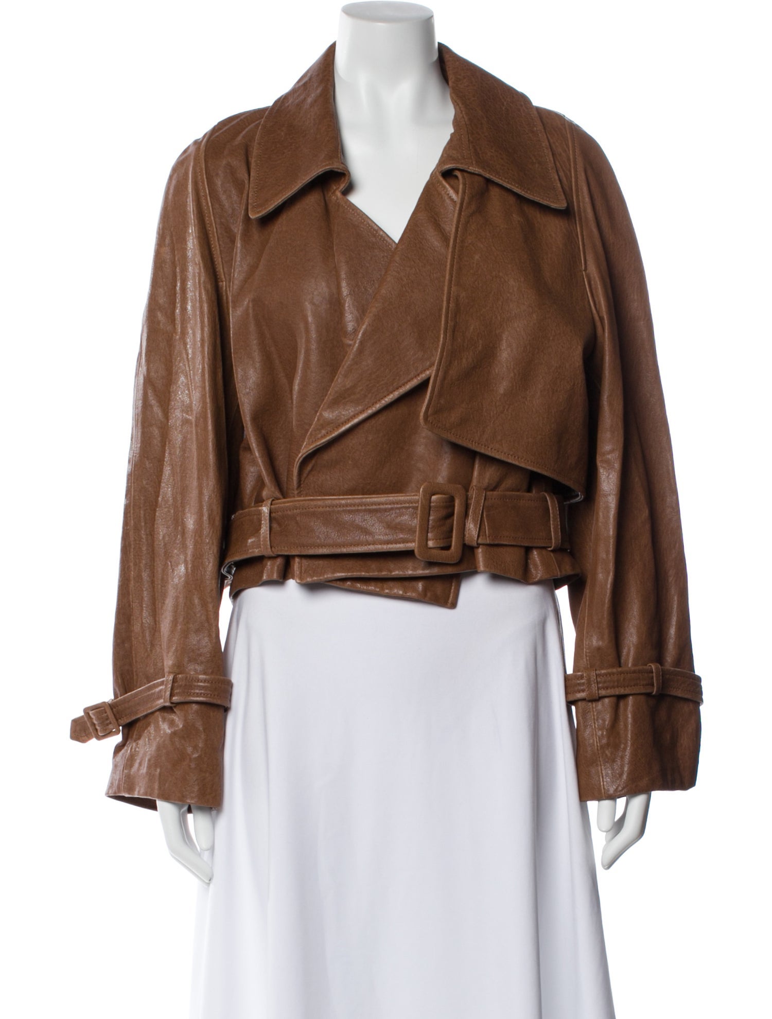 Nour Hammour Leather Biker Jacket w/ Tags