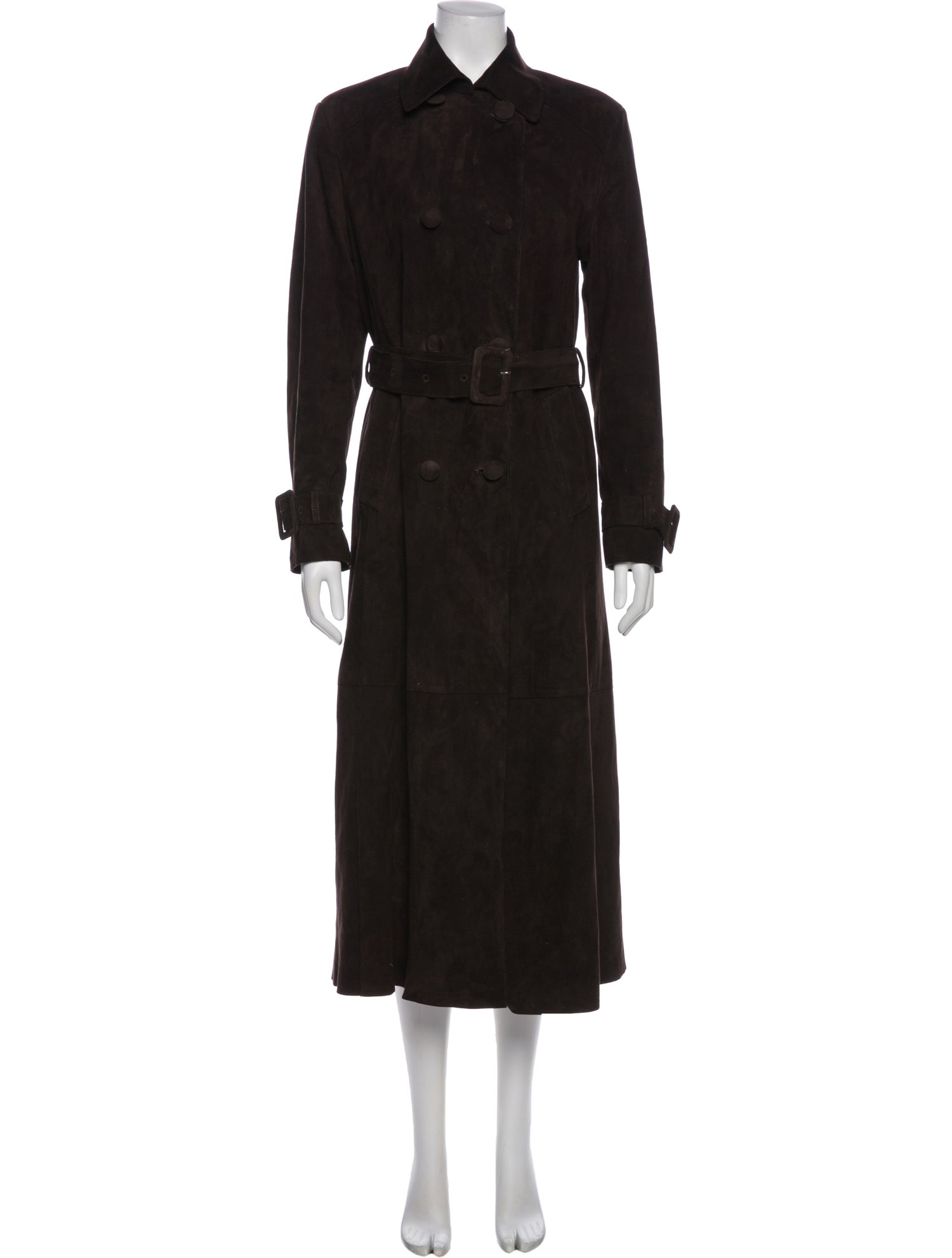 Nour Hammour Lambskin Trench Coat
