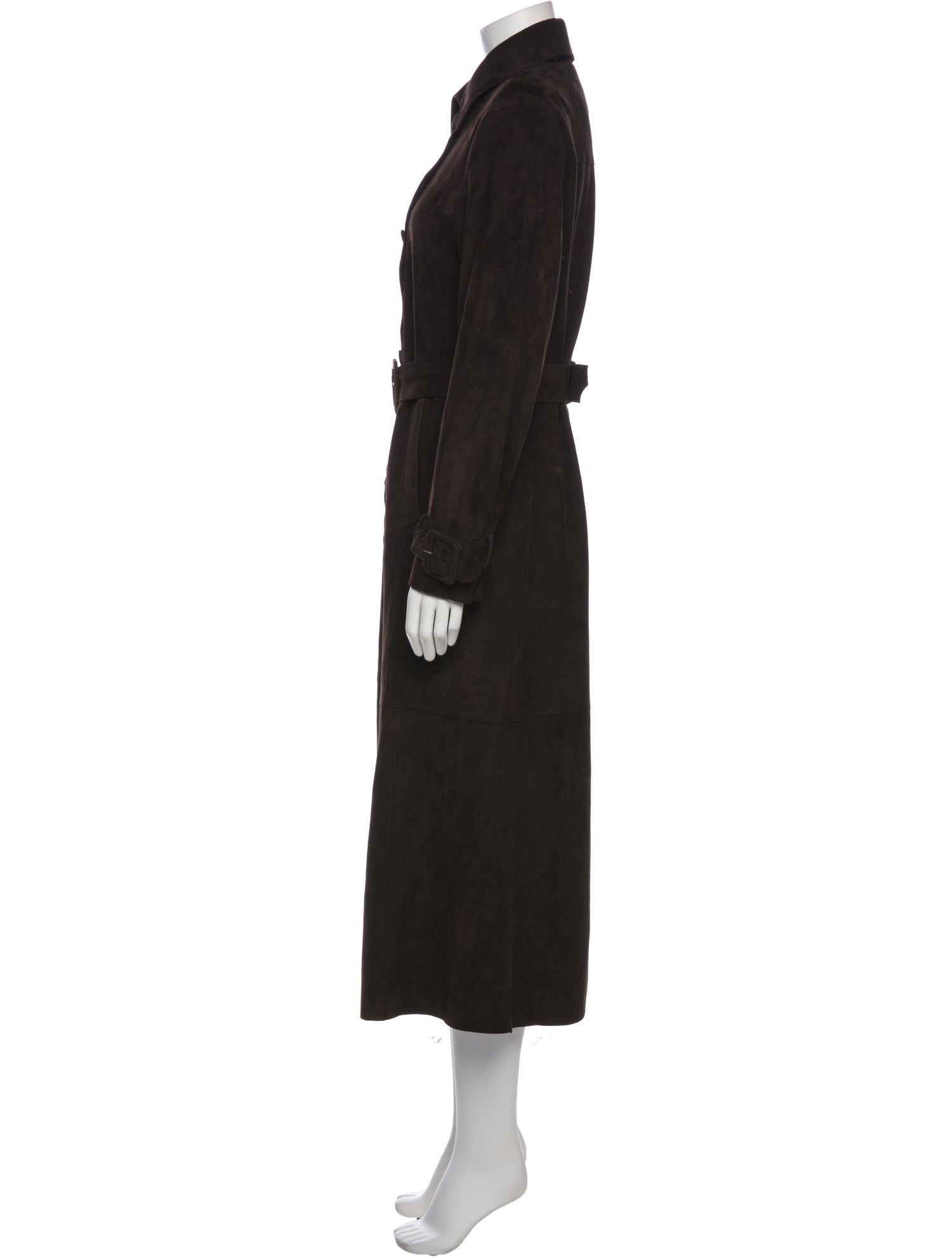 Nour Hammour Lambskin Trench Coat