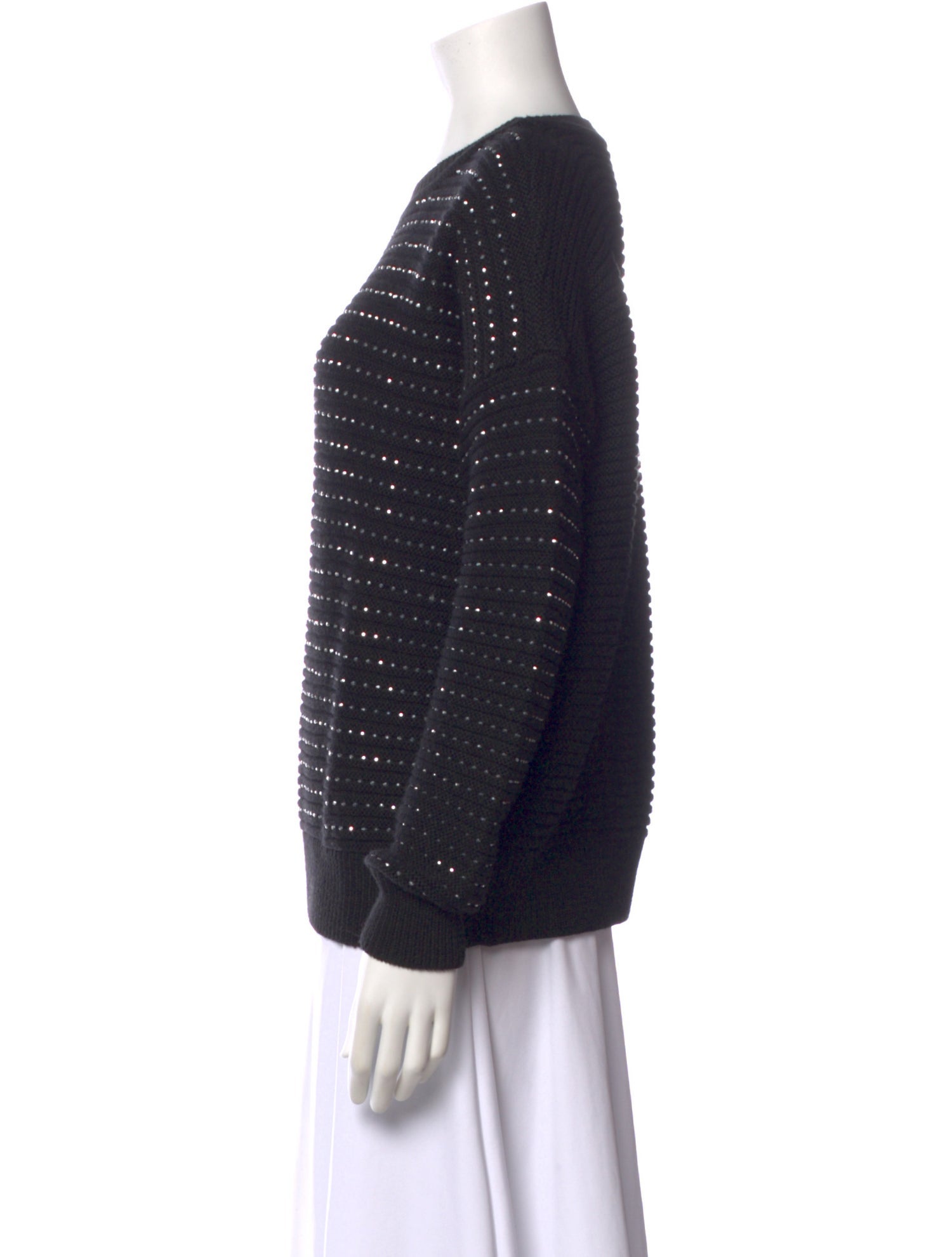 Nour Hammour Scoop Neck Sweater