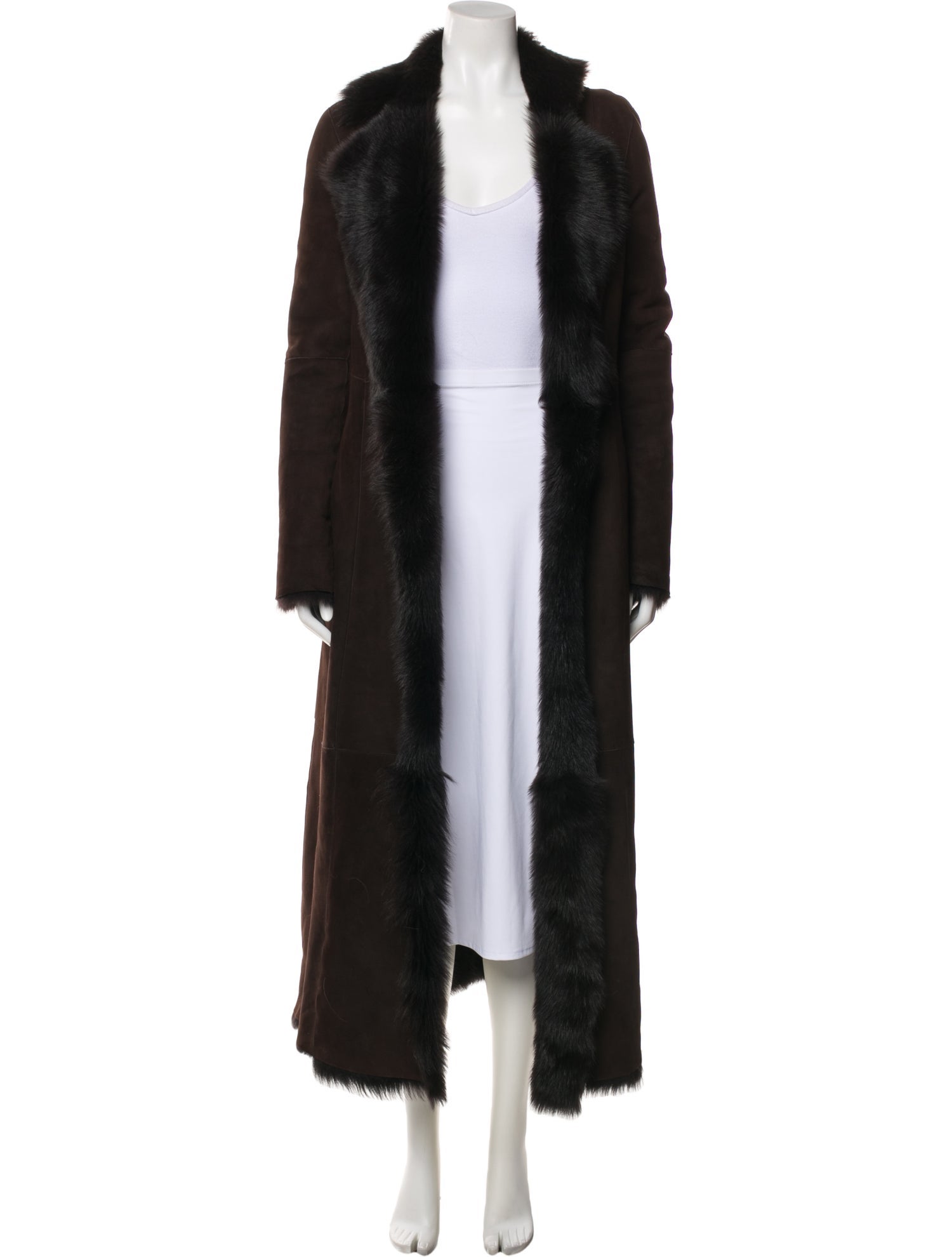 Nour Hammour Lamb Fur Coat