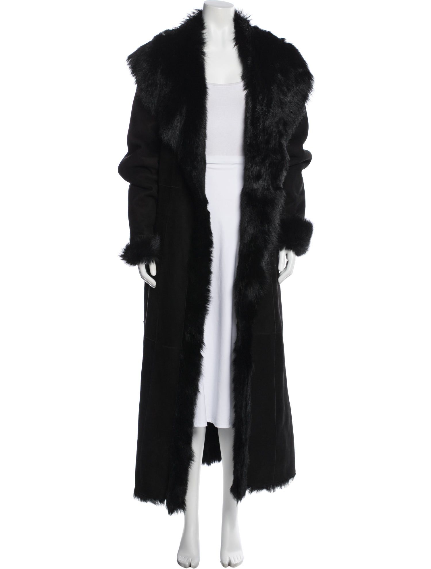 Nour Hammour Lamb Fur Fur Coat