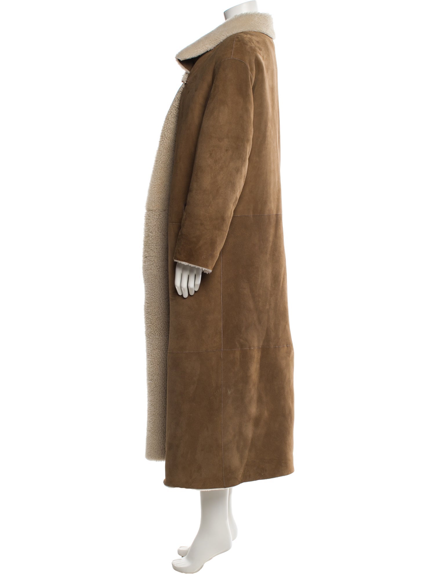 Nour Hammour Lamb Fur Fur Coat
