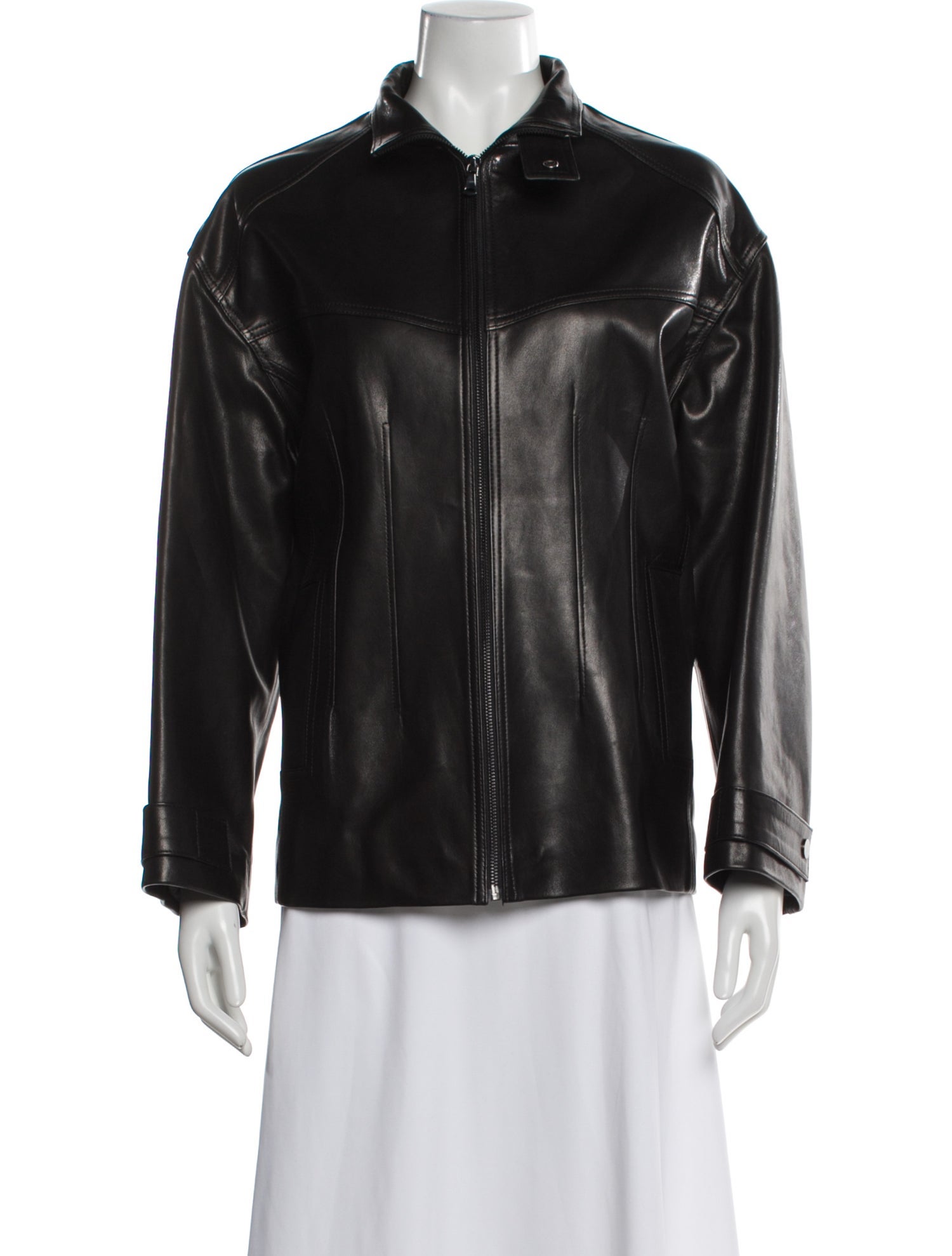 Nour Hammour Leather Jacket