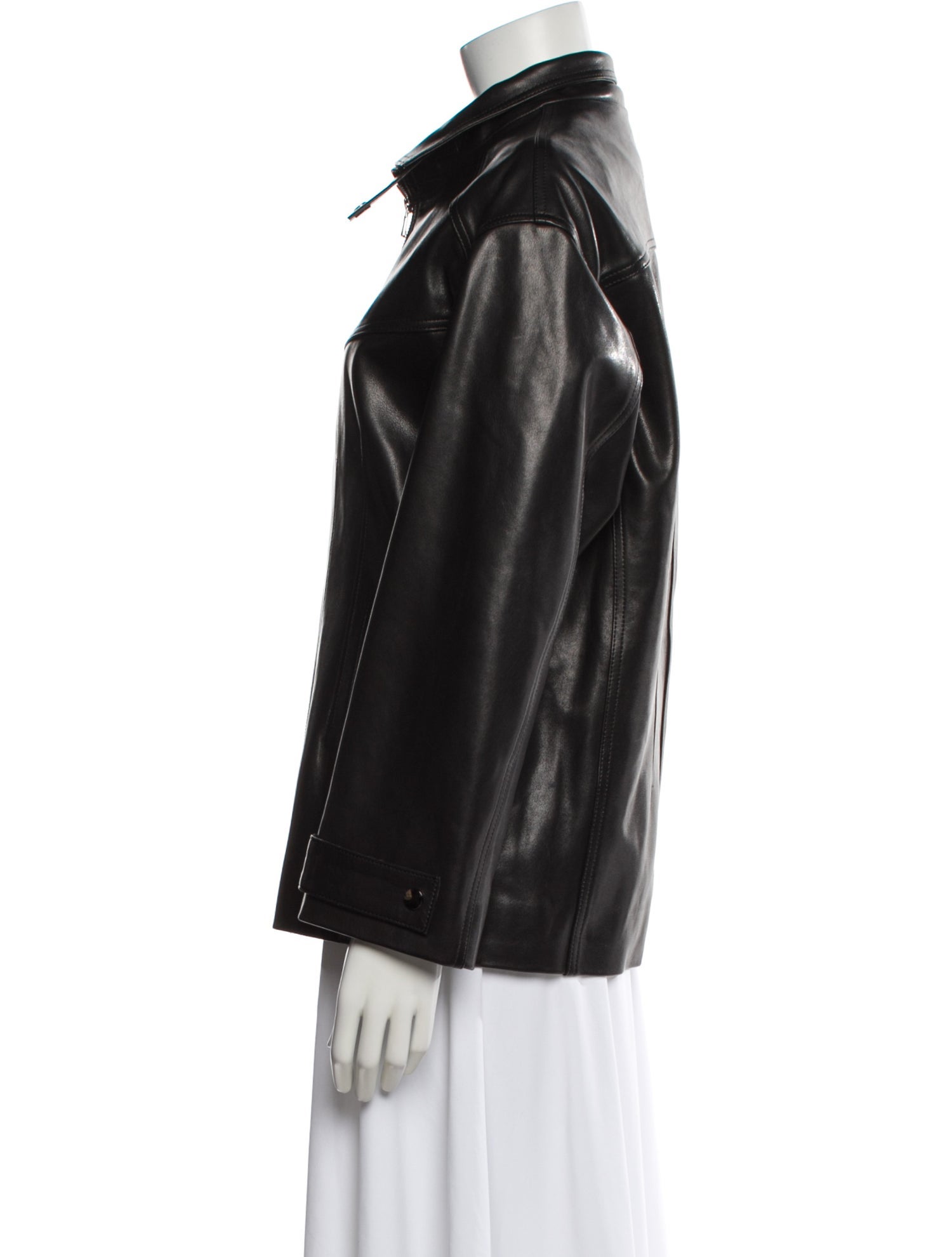 Nour Hammour Leather Jacket
