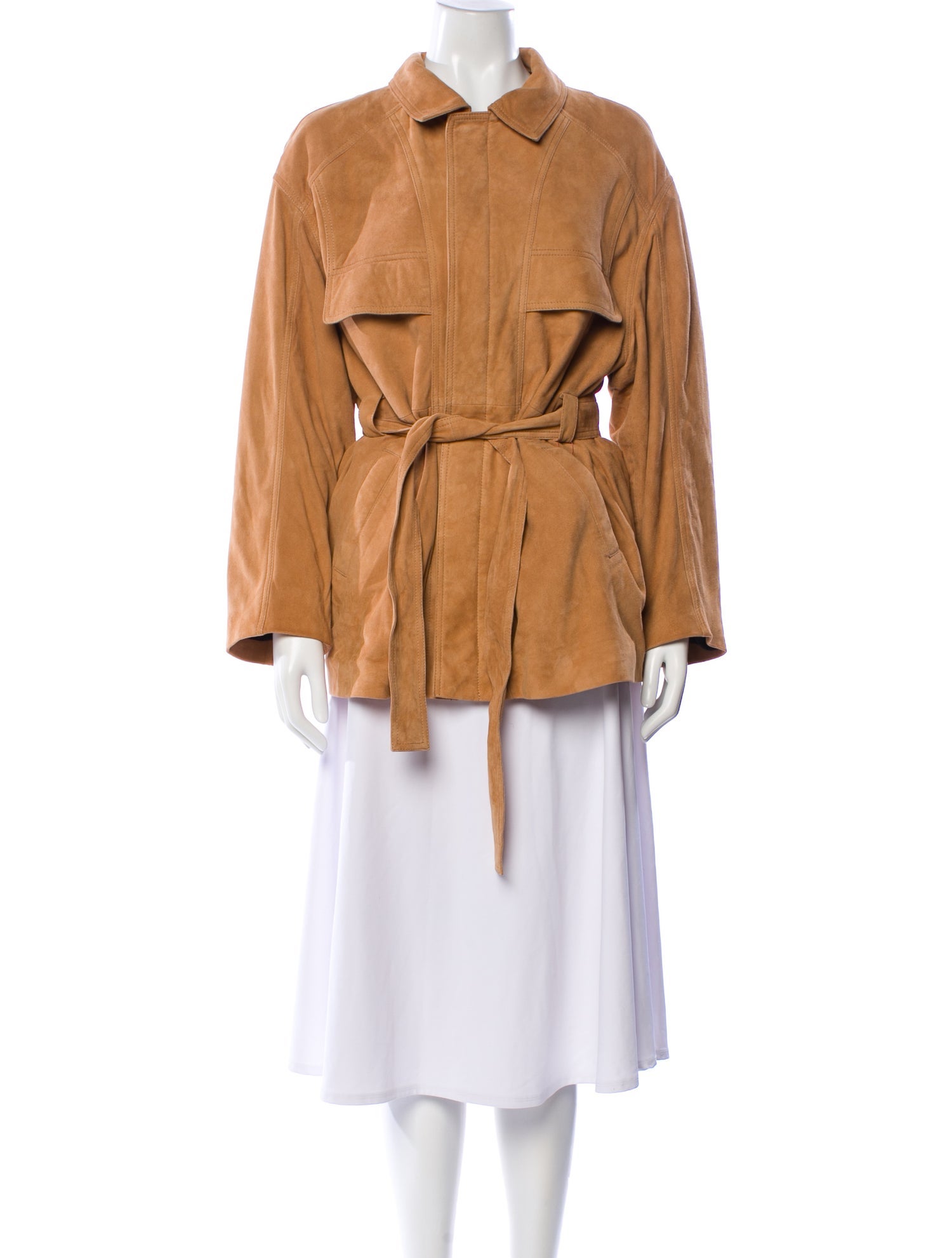 Nour Hammour Lambskin Utility Jacket