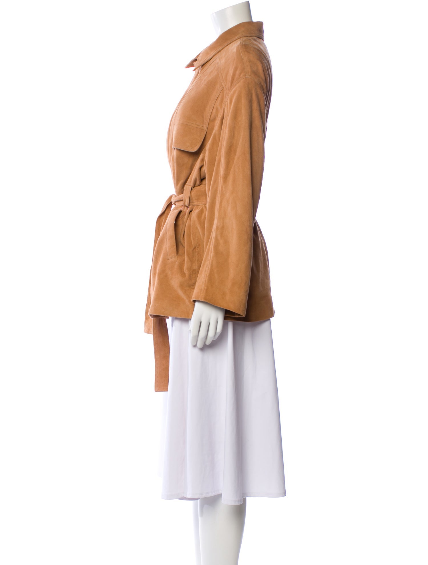 Nour Hammour Lambskin Utility Jacket