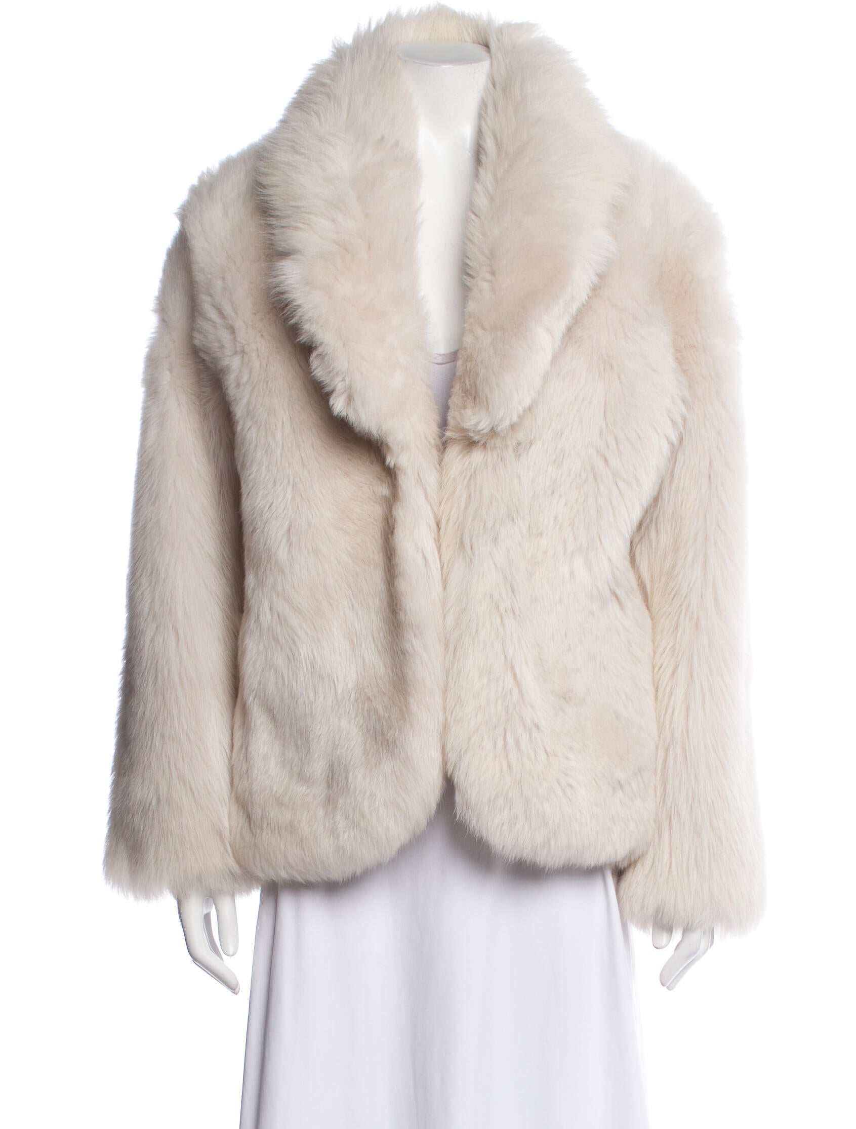 Nour Hammour Lamb Fur Fur Jacket