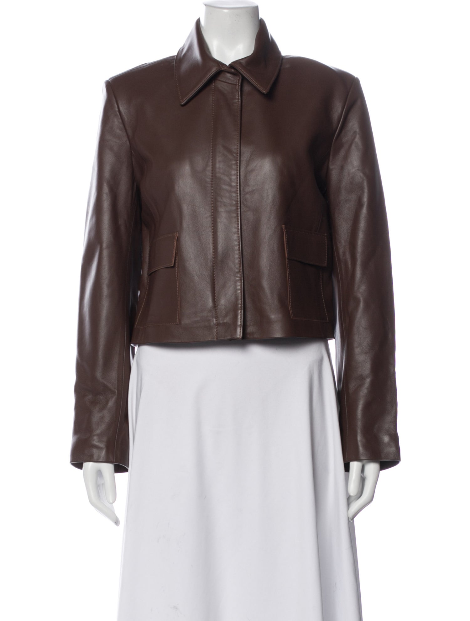 Nour Hammour Leather Biker Jacket w/ Tags