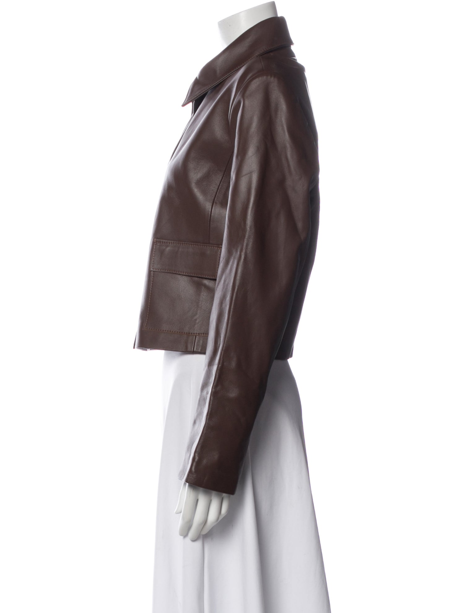 Nour Hammour Leather Biker Jacket w/ Tags