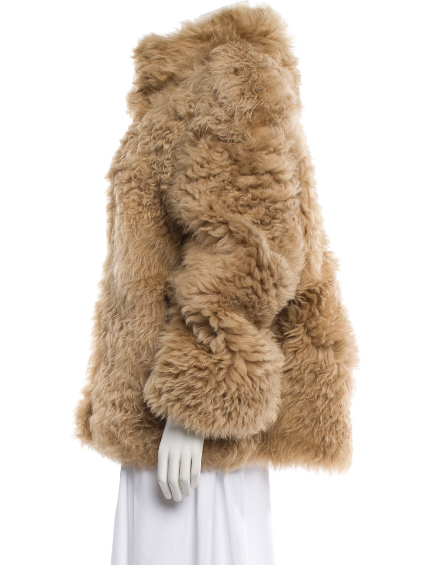 Nour Hammour Faux Fur Jacket