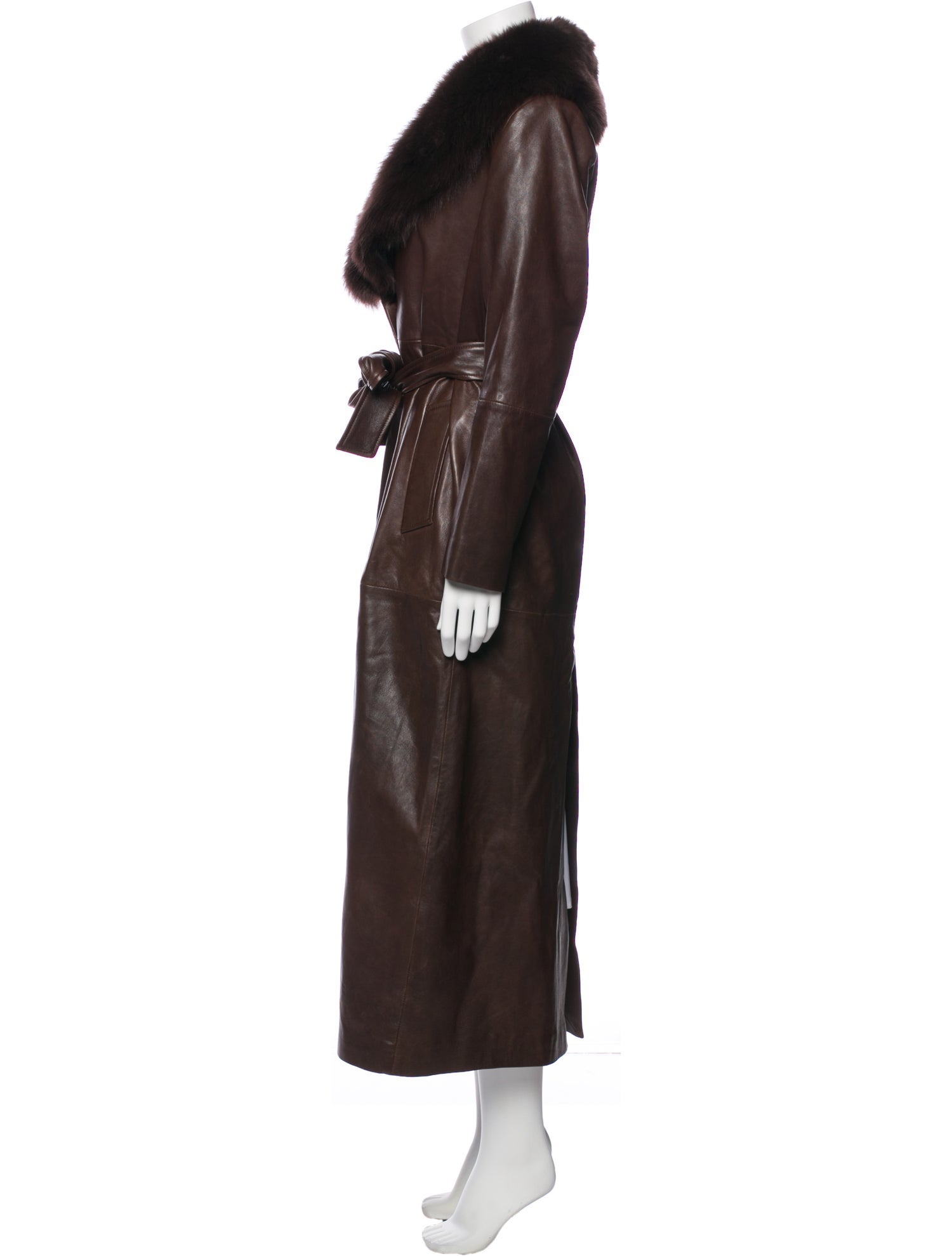 Nour Hammour Lambskin Fur Coat