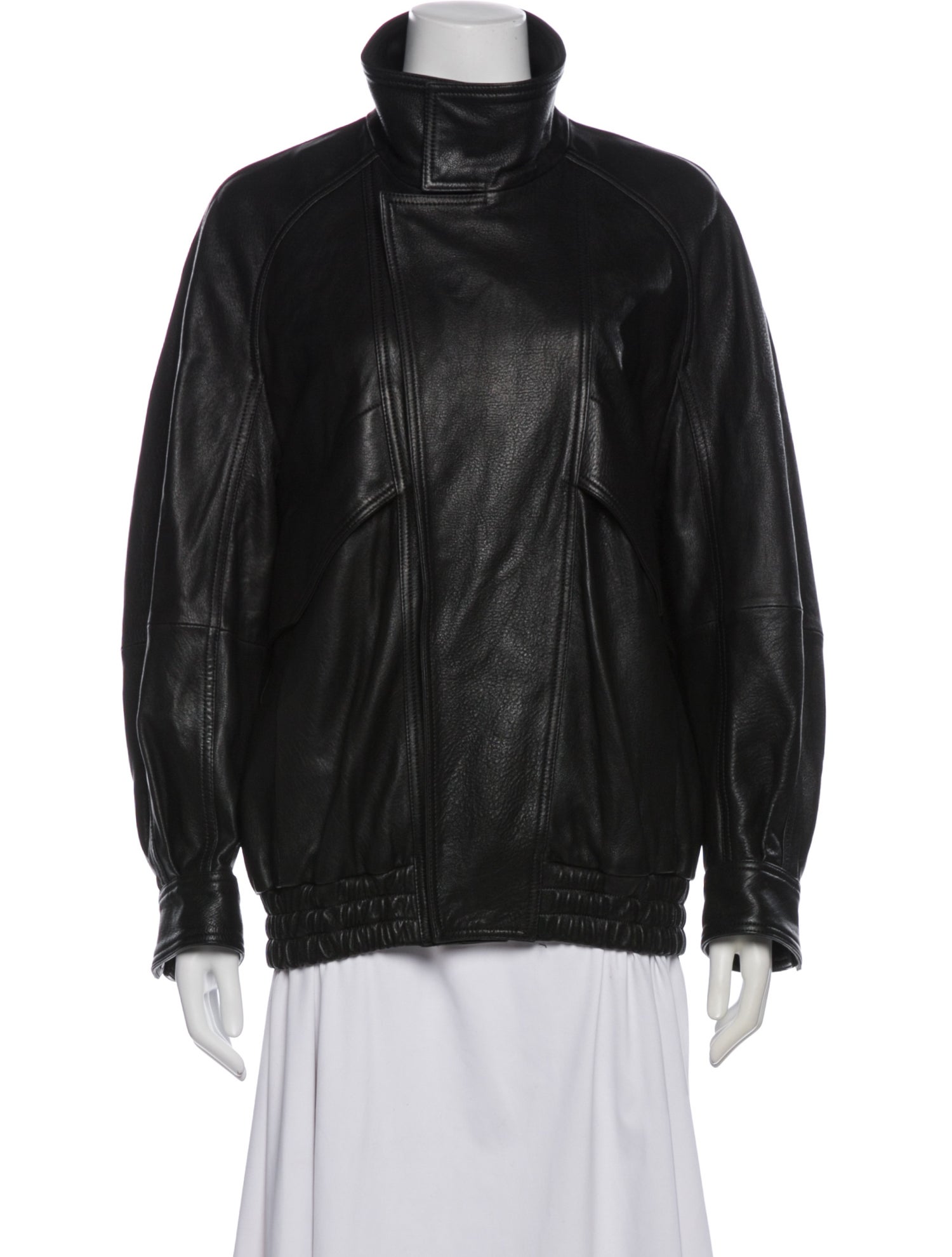 Nour Hammour Lambskin Biker Jacket