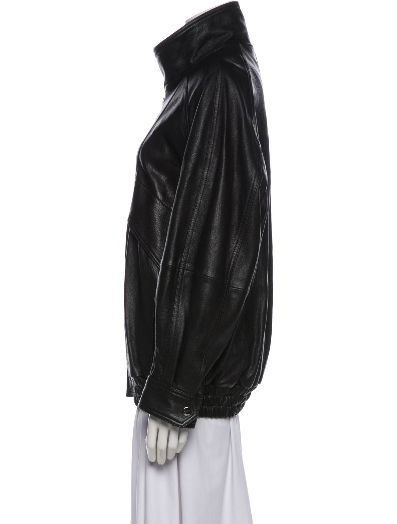 Nour Hammour Lambskin Biker Jacket