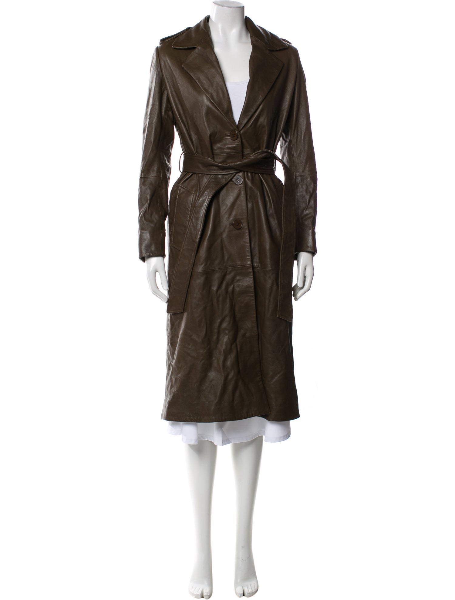 Nour Hammour Leather Jacket