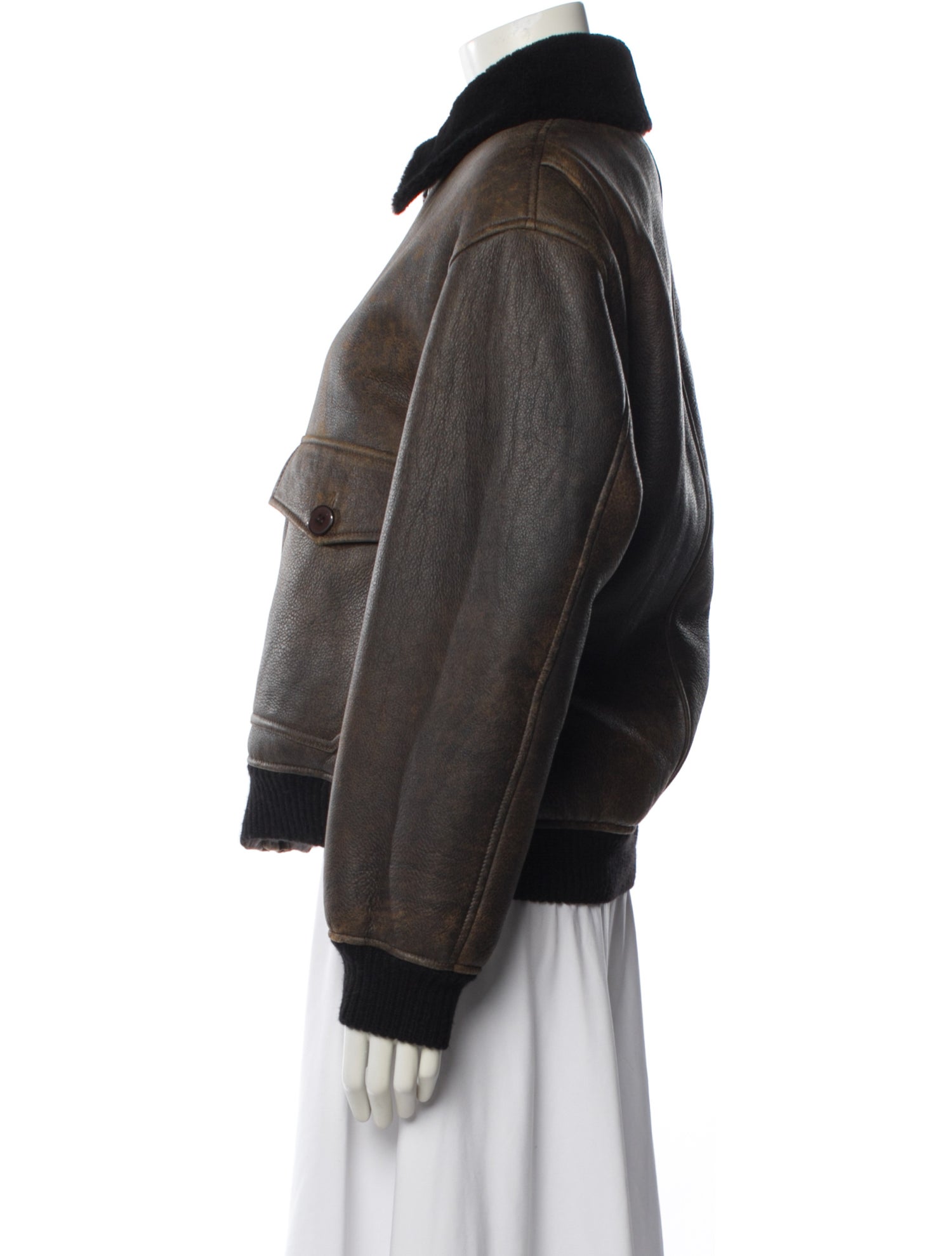 Nour Hammour Leather Biker Jacket w/ Tags