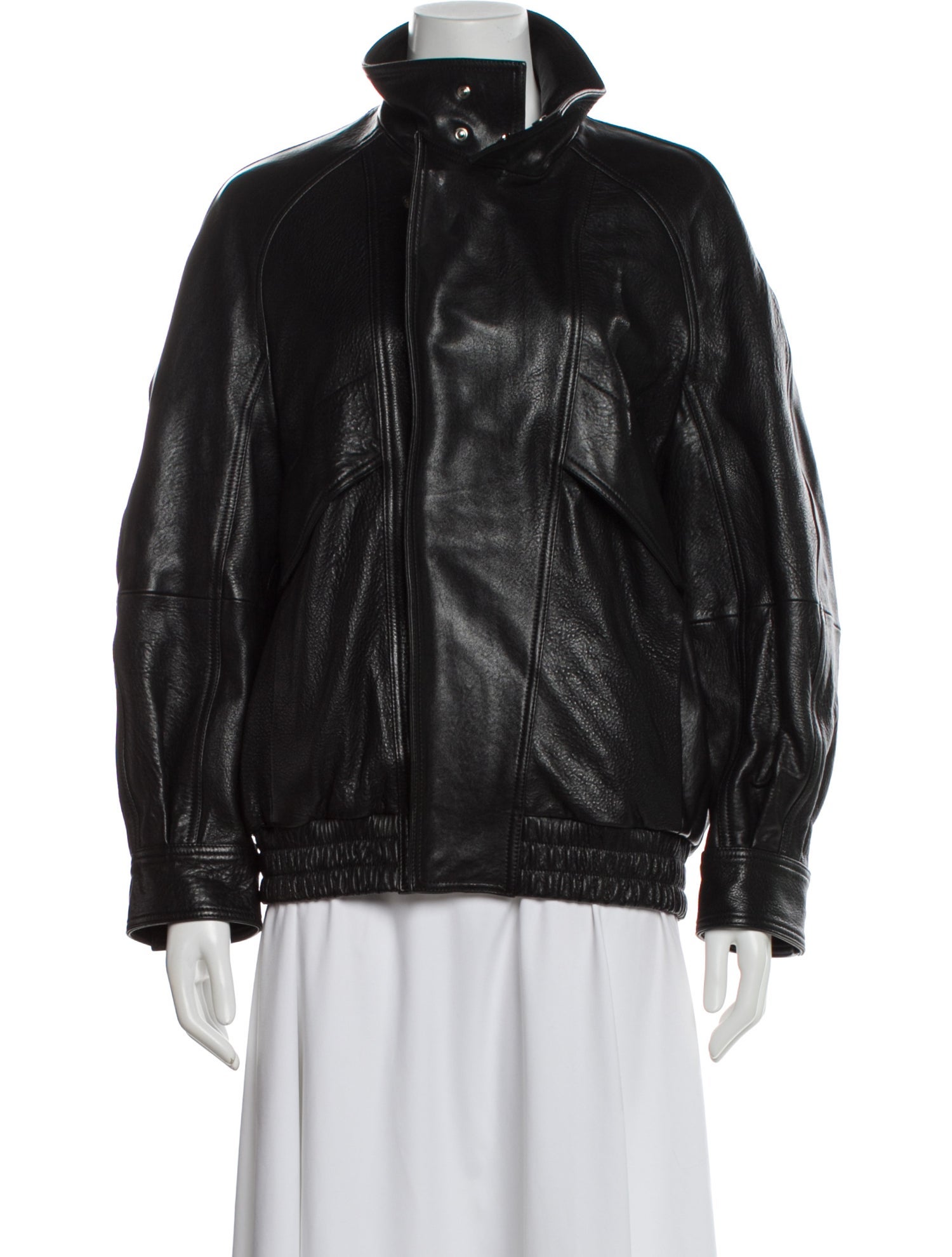 Nour Hammour Lambskin Biker Jacket