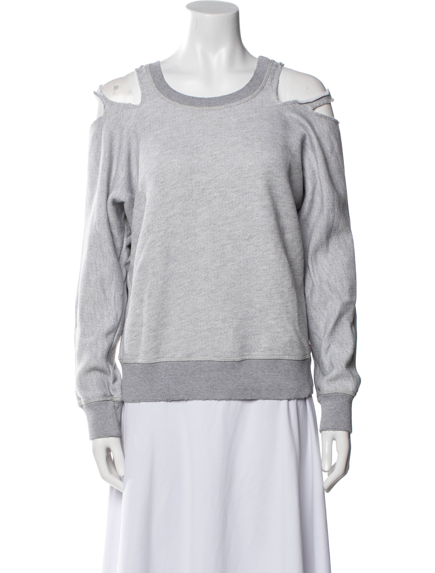 n:Philanthropy Scoop Neck Long Sleeve Sweatshirt