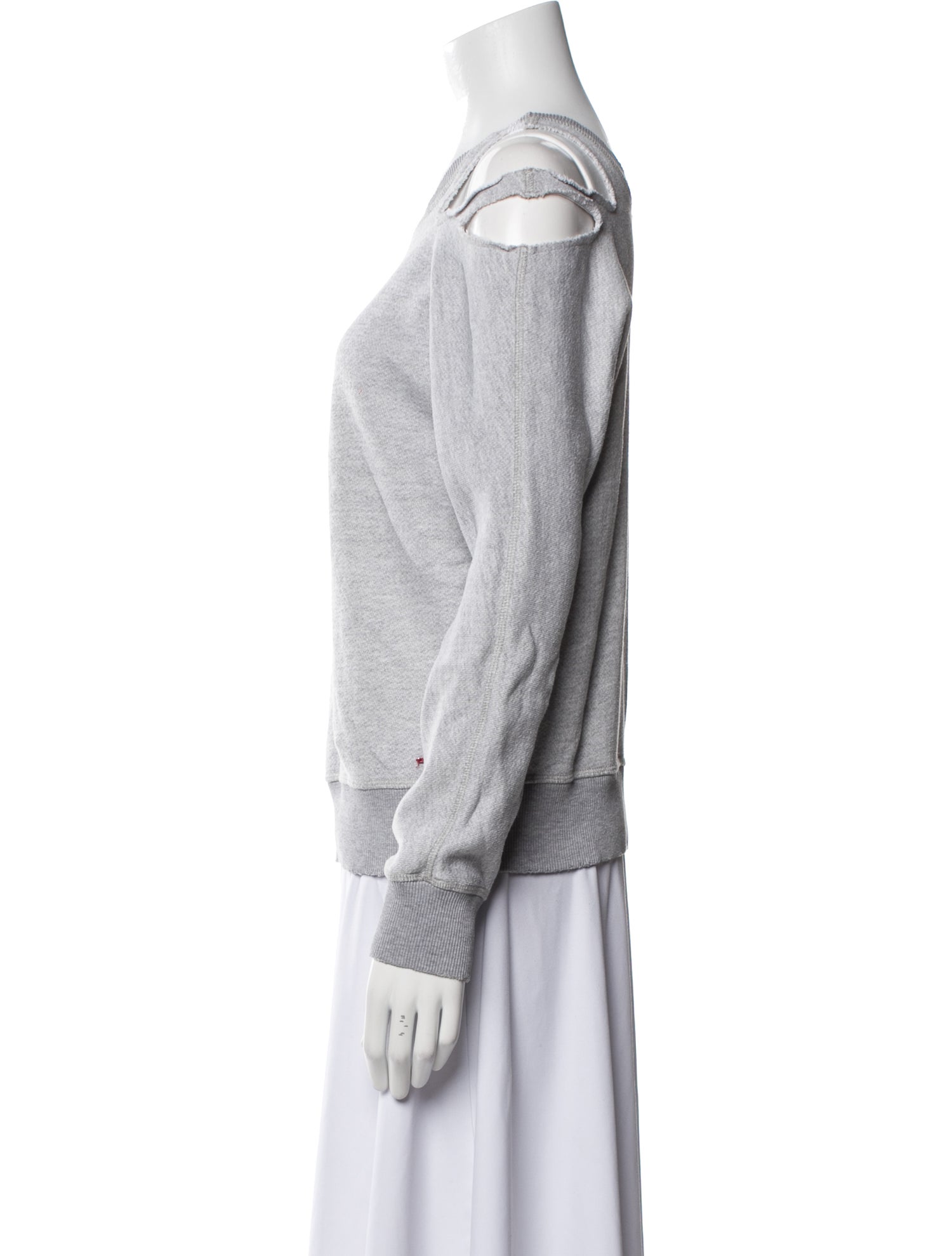 n:Philanthropy Scoop Neck Long Sleeve Sweatshirt