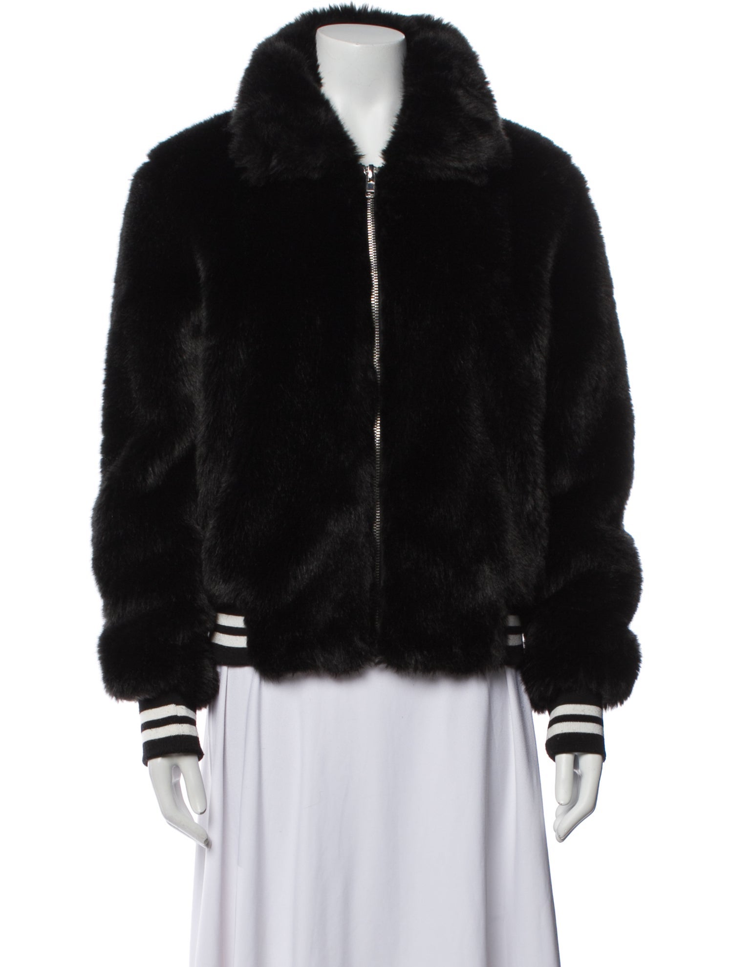 n:Philanthropy Faux Fur Faux Fur Jacket