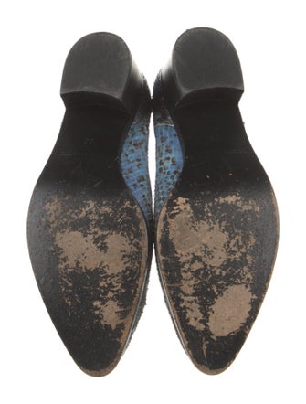 Modern Vice Snakeskin Animal Print Chelsea Boots