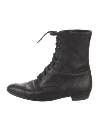 Modern Vice Leather Combat Boots
