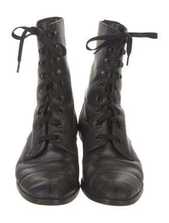 Modern Vice Leather Combat Boots