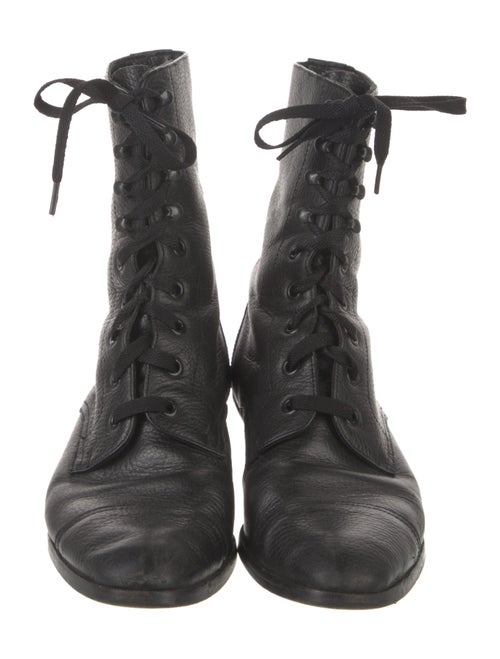 Modern Vice Leather Combat Boots