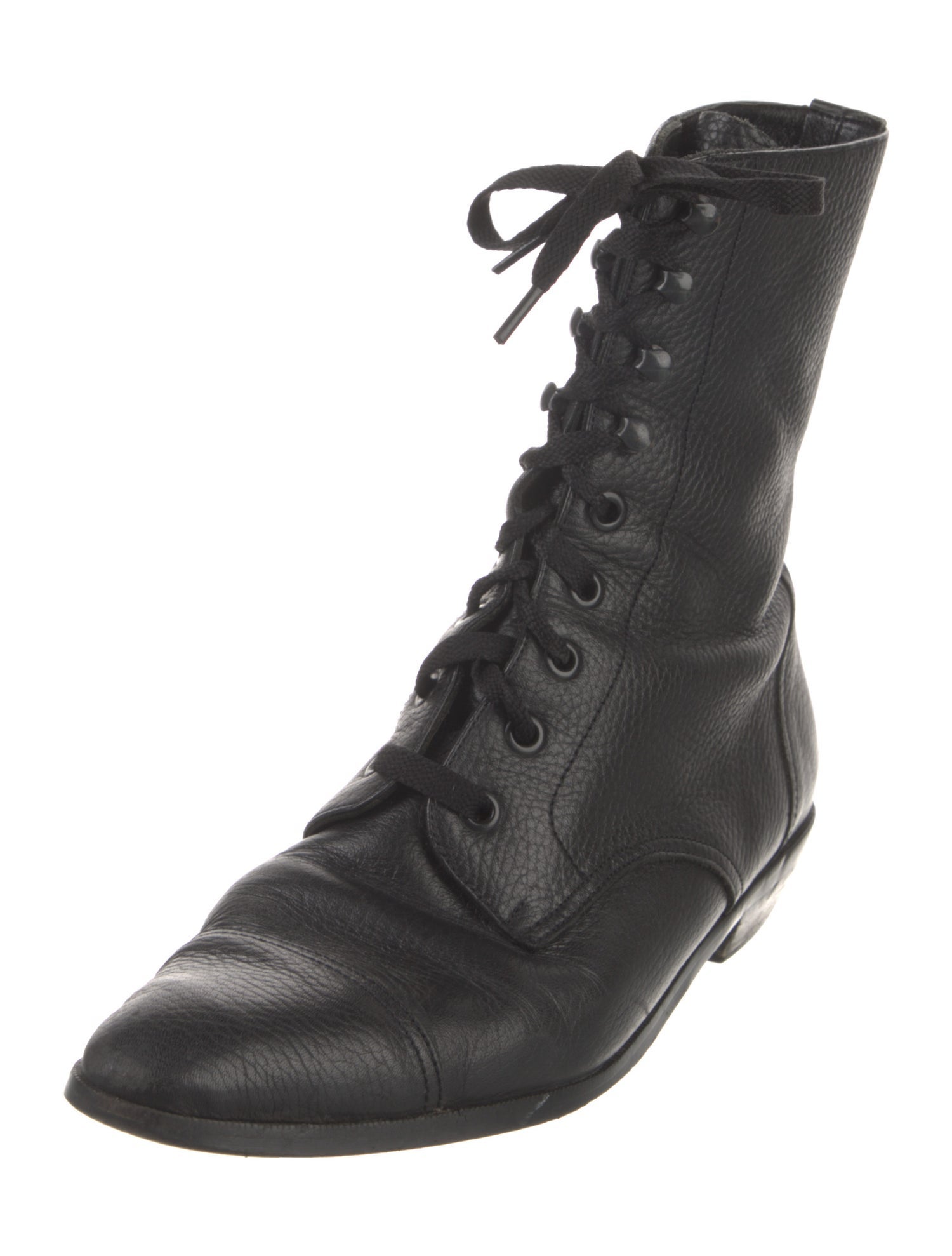 Modern Vice Leather Combat Boots