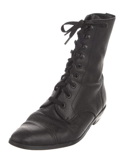 Modern Vice Leather Combat Boots