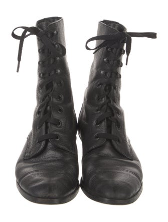 Modern Vice Leather Combat Boots