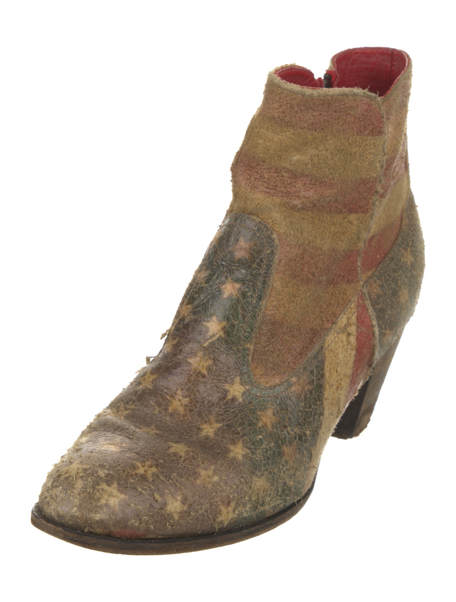 Modern Vice Suede Animal Print Western Boots