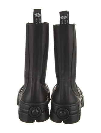 New Rock Leather Chelsea Boots