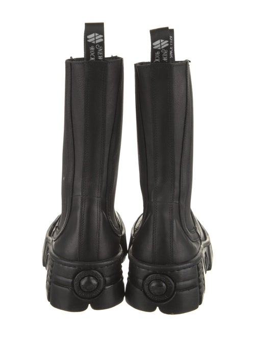 New Rock Leather Chelsea Boots