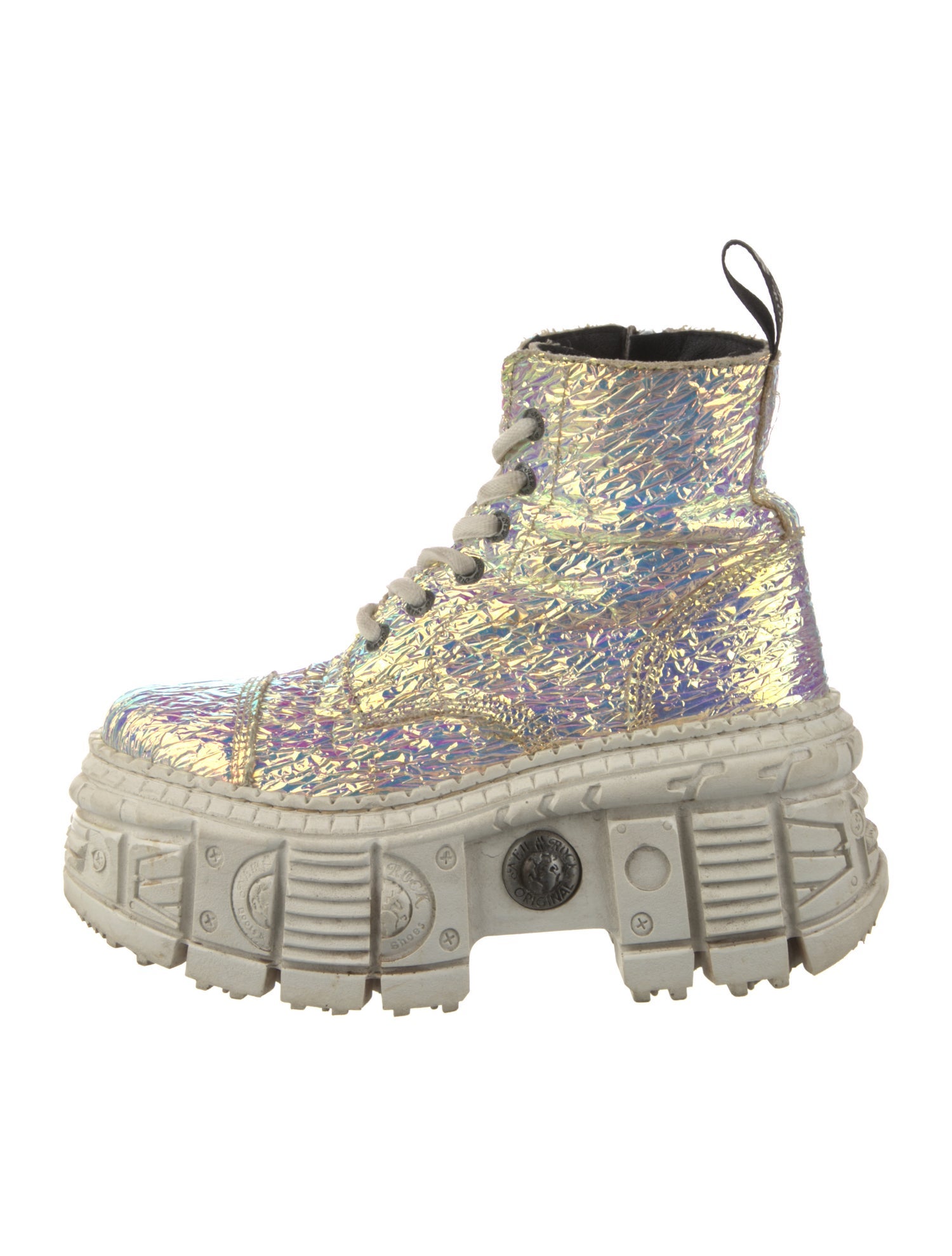 New Rock Combat Boots