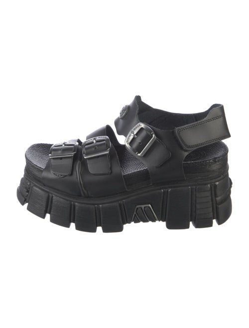 New Rock Leather Gladiator Sandals