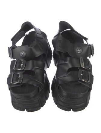 New Rock Leather Gladiator Sandals