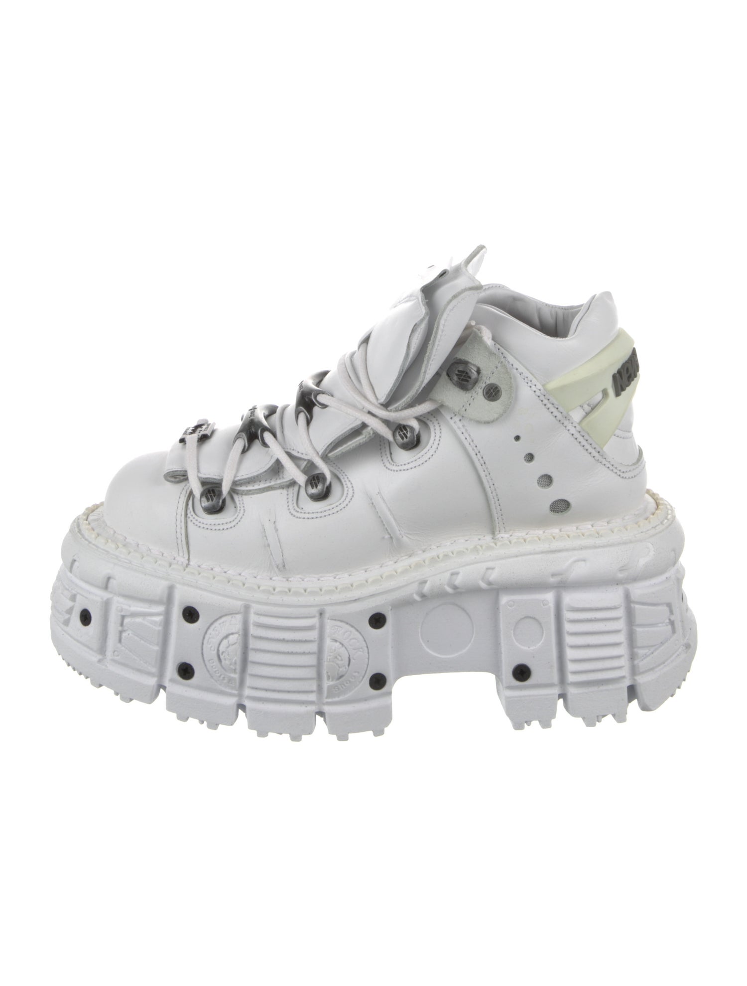 New Rock Leather Flats